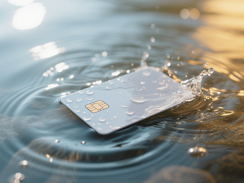 The secret of smart card waterproof