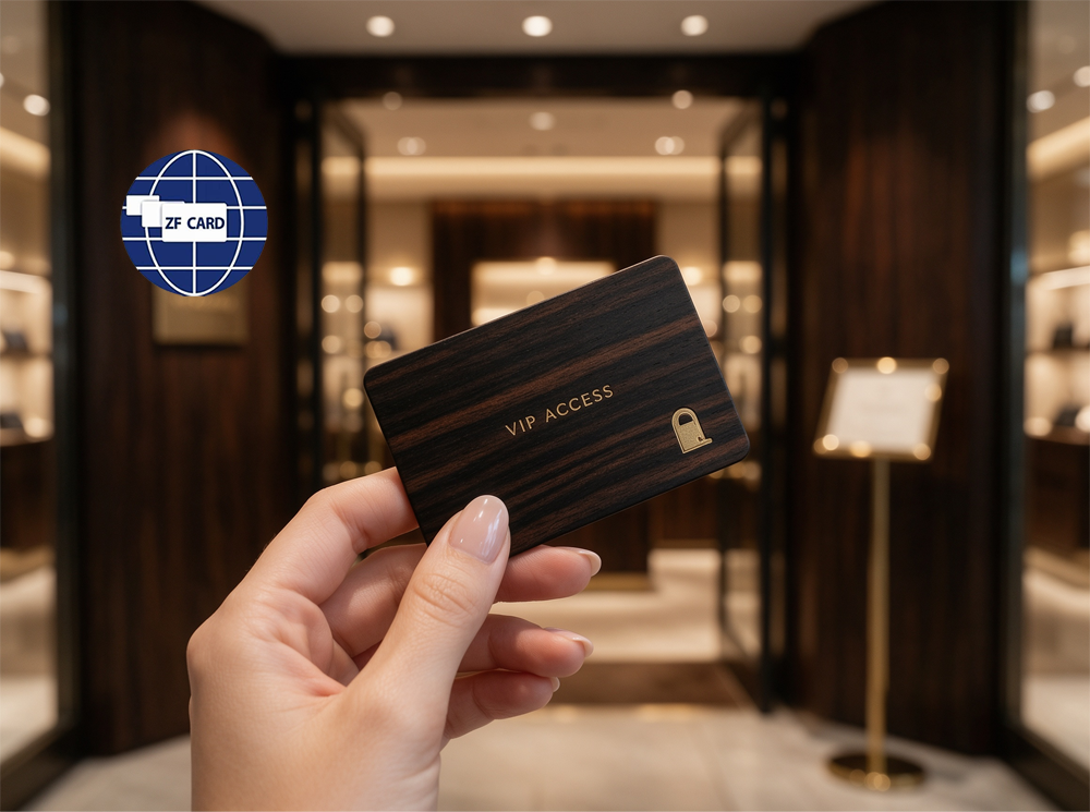Wood RFID Card | Custom Eco‑Friendly Wooden NFC Smart Card Manufacturer China